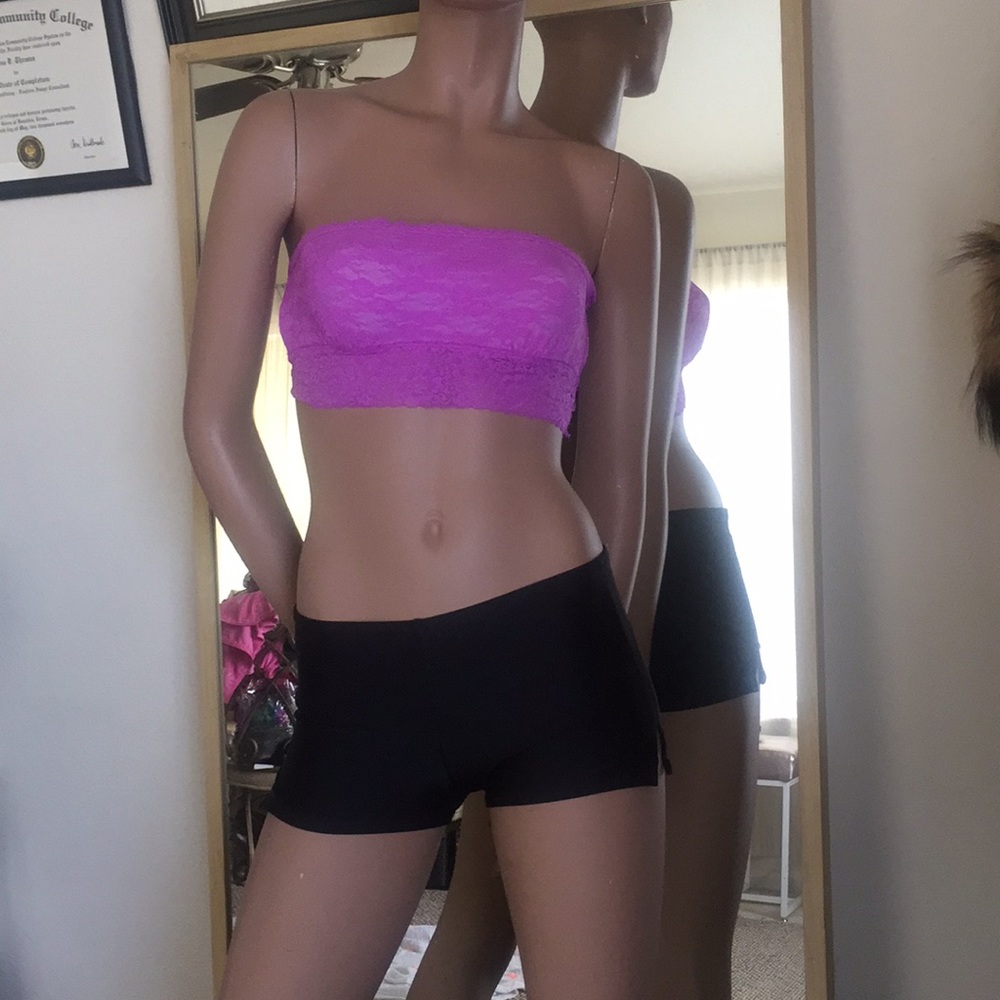 Pink tube top